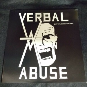 D01 中古LP 中古レコード　VERBAL ABUSE just an american band NW-06 US盤　ハードコア　パンク