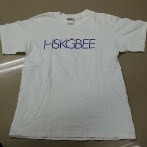 D01 バンドTシャツ　ハスキングビー　白　airjam 2000 HUSKING BEE