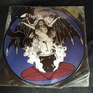 D01 中古LP 中古レコード　MIDNIGHT berlin is burning ピクチャーディスク　ANTI-GOTH 138 US盤　スラッシュ　ブラックメタル