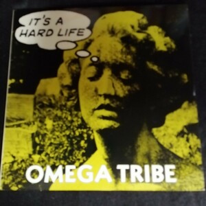 D01 中古LP 中古レコード　OMEGA TRIBE its a hard life UK盤　CHRIST ITS 12 シングル　アナーコパンク