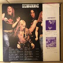 D01 中古LP 中古レコード Scorpions Virgin Killer スコーピオンズ 狂熱の蠍団 帯付_画像2