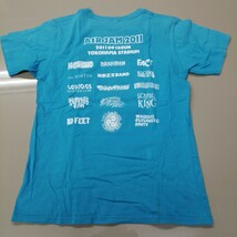 D01 バンドTシャツ　フェスT　AIR JAM 2011　エアジャム　 ハイスタンダード　ブラフマン　ハイエイタス　ホルモン　10-FEET ギミギミズ_画像4