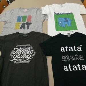 D01 バンドTシャツ　ATATA 4着セット　