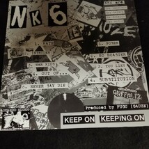 D01 中古LP 中古レコード　NK6 keep on keeping on カナダ盤　日本のハードコア　スラッシュ_画像2