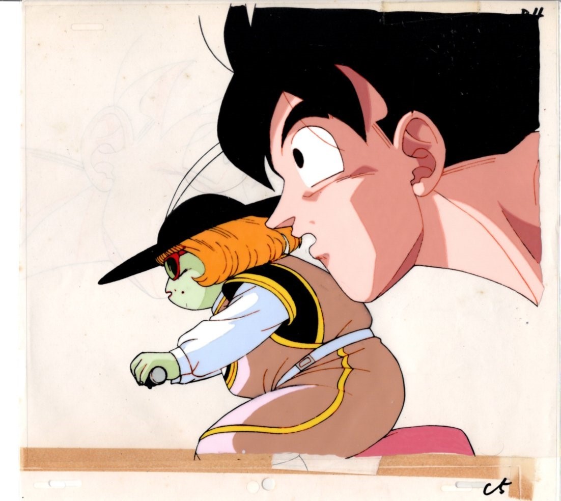Dragon Ball Cel 12 # Original Antique Painting Illustration, Cel animation, Ta row, Dragon Ball