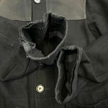 MHL マーガレットハウエル ドンキージャケット 黒 40 イングランド製 ウールジャケット 八g1_画像5