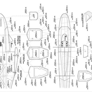 ☆OK模型 PILOT スリングスビー T-30 WS924mm バルサキット☆小型スケールグライダー 電動 サーマル ソアリングの画像5