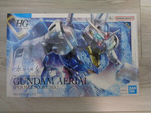 ガンダム HG 1/144 ガンダムエアリアル パーメットスコア・シックス プレミアム・バンダイ 新品 未開封