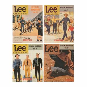 【4冊セット】1990年代 Lee オフィシャルハンドブック vol.16・17・18・19 バディ・リー ジェームス・ディーン