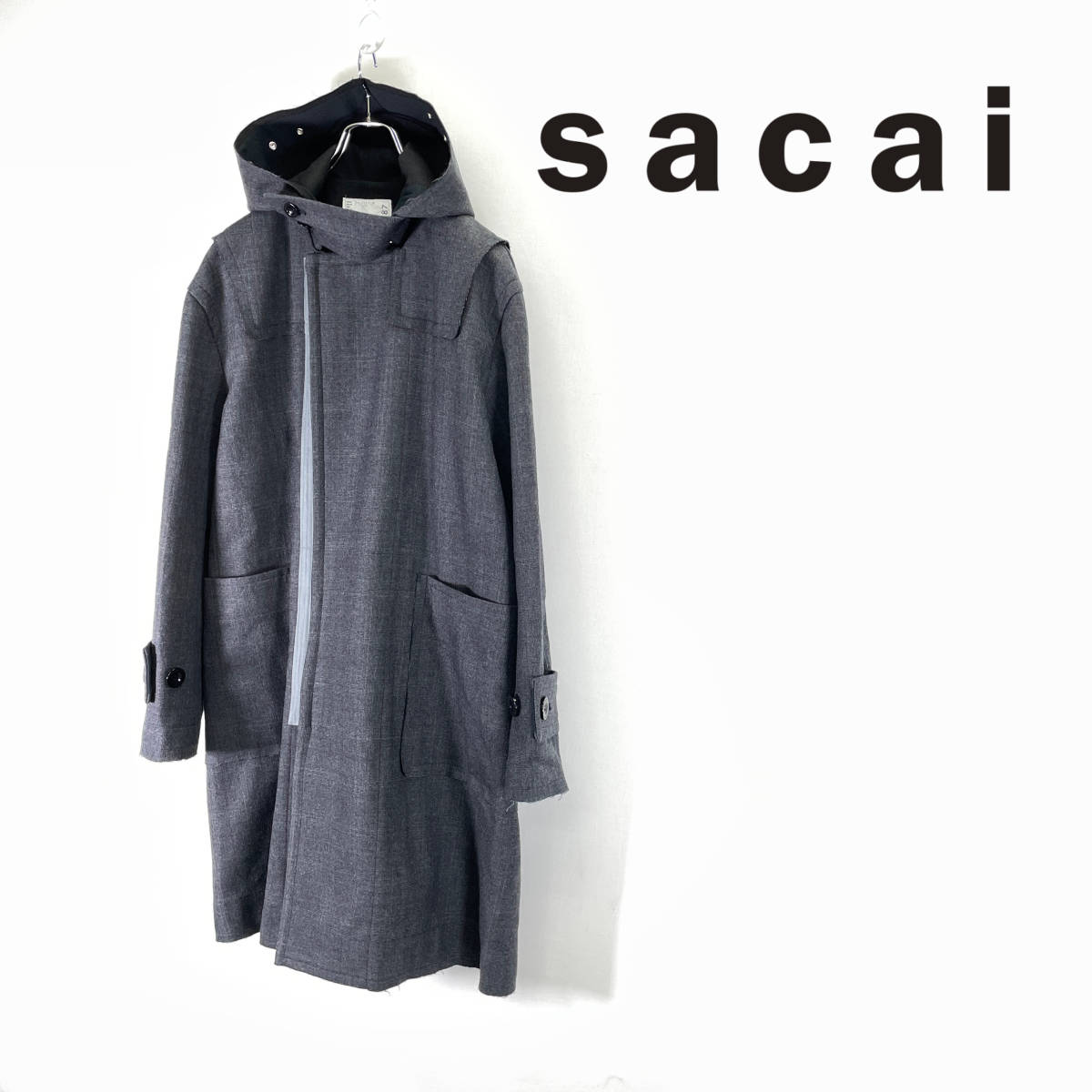 2024年最新】Yahoo!オークション -「サカイ sacai コート」の中古品