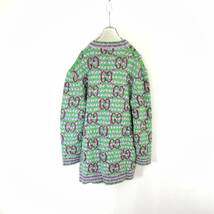 GUCCI グッチ ジャイアント GGジャガード ニット カーディガン size L 692416 0120008_画像4