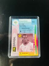 2006 Panini World Cup Germany Ronaldinho Brazil（検） Topps カード Prizm Soccer_画像2