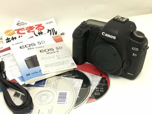 Canon EOS 5D Mark ii Ⅱ デジタル一眼レフカメラ 付属品付き ジャンク 中古【UW010115】