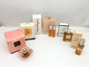 【未開封あり】CHANEL ALLURE / N°5 / ランコム トレゾワ / GUCCI / フェラガモ 他 オードトワレ 等 香水 まとめ 中古【UW010293】