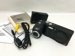 RICOH R8/JVC GC-XA1-B コンパクト デジタルカメラ アクションカメラ 充電器/付属品付き ジャンク 中古【UW010457】