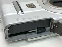 CASIO EXILIM EX-Z57 / smc PENTAX ZCOM LENS / OPTICAL 3x 5.8mm-17.4mm デジタルカメラ 通電確認済み 箱付き ジャンク 中古【UW010495】_画像6