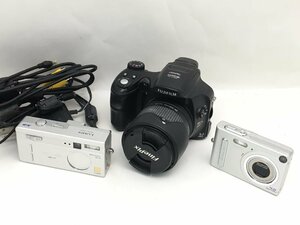 FUJIFILM FinePix S6000fd / CASIO EXILIM EX-Z4 / Panasonic DMC-F7 デジタルカメラ 3点まとめ 付属品付き ジャンク 中古【UW010661】