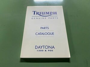 TRIUMPH DAYTONA 1200&900 оригинальный список запасных частей Triumph PARTS каталог 