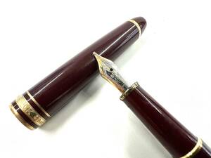 H031-T8-945 ★ MONTBLANC モンブラン MEISTERSTUCK マイスターシュテュック 万年筆 ペン先 14K 585 高級筆記具