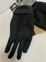 ☆未使用 THE NORTH FACE ザ ノースフェイスNN62309 Windstopper Etip Glove ウインドストッパーイーチップグローブ 手袋 Lサイズ ブラック_画像6