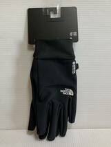 ☆未使用 THE NORTH FACE ザ ノースフェイスNN62309 Windstopper Etip Glove ウインドストッパーイーチップグローブ 手袋 Lサイズ ブラック_画像2