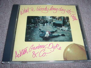 【ブリティッシュ】Ashton, Gardner & Dyke / What A Bloody Long Day It's Been 73年3rd！ブルージィーな大英帝国スワンプ！廃盤希少！