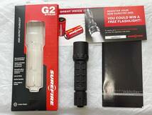 ★新品未使用！SUREFIRE シュアファイアー G2-BKタクティカルライト（２）_画像1