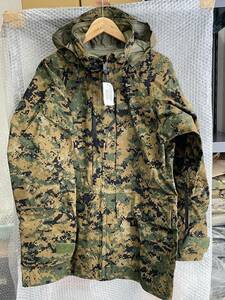 ★新品未使用！USMC 海兵隊 GORE-TEXジャケット 森林迷彩マーパット サイズM-R 米軍実物