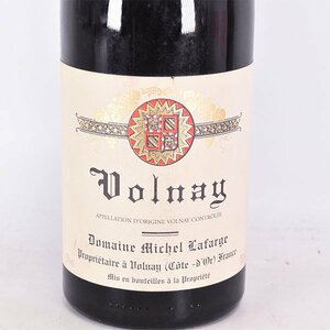 ★ミシェル ラファルジュ ヴォルネイ 2000年 赤 ※ 750ml 13% ブルゴーニュ Michel Lafarge A080557