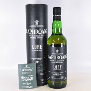 ★ラフロイグ ロア ＊冊子 箱付 700ml 48% アイラ LAPHROAIG LORE A080421