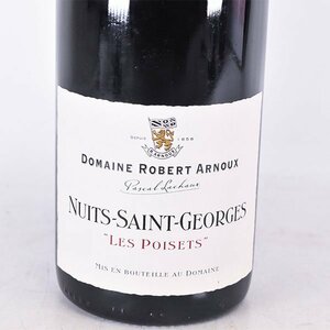 ★ドメーヌ ロベール アルヌー ニュイ サン ジョルジュ レ ポワゼ 2002年 赤 750ml 13% Domaine Robert Arnoux A080599