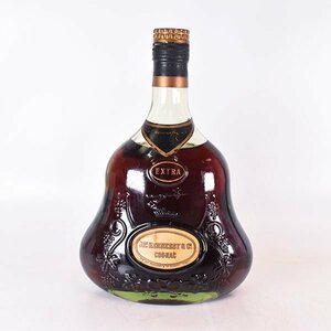 ★ジャズ ヘネシー エクストラ 旧 グリーンボトル 白ラベル ※ 700ml コニャック HENNESSY A080164