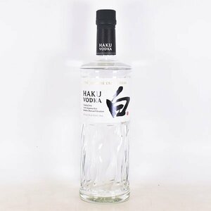 大阪府内発送限定★サントリー HAKU 白(ハク) 700ml 40% ウォッカ SUNTORY A140335