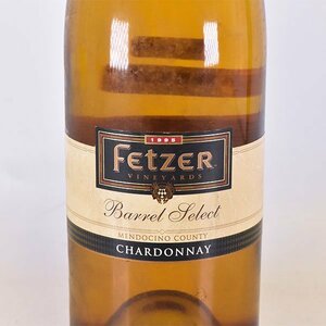 1円～★フェッツァー バレル セレクト シャルドネ 1995年 白 ※ 750ml 14%未満 アメリカ fetzer A140464