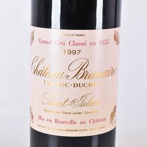 ★シャトー ブラネール デュクリュ 1997年 赤 750ml 13% サン ジュリアン Chateau Branaire-Ducru A140461