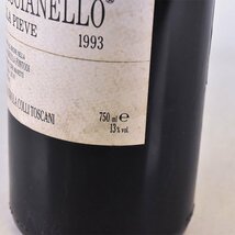 ★フォントディ フラッチャネッロ デッラ ピエーヴェ 1993年 赤 ※ 750ml 13% イタリア FLACCIANELLO DELLA PIEVE A140442_画像7