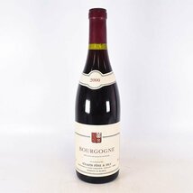 ★セラファン ペール エ フィス ブルゴーニュ 2000年 赤 ※ 750ml 13% SERAFIN PERE & FILS A140343_画像2