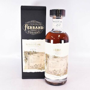 1円～★フェラン シングルカスク コレクション 2014 ＊箱付 700ml 51.8% コニャック FERRAND A010455