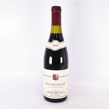 ★セラファン ペール エ フィス ブルゴーニュ 2000年 赤 ※ 750ml 13% SERAFIN PERE & FILS A140339_画像2