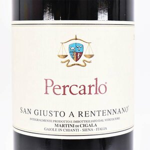 ★サン ジュスト ア レンテンナーノ ペルカルロ 2012年 赤 750ml 14.5% イタリア San Giusto a Rentennano B040513