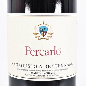 ★サン ジュスト ア レンテンナーノ ペルカルロ 2012年 赤 750ml 14.5% イタリア San Giusto a Rentennano B040517