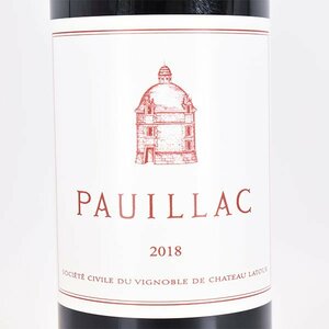 1円～★ポイヤック ド ラトゥール 2018年 赤 750ml 14% ポイヤック ★五大シャトー セカンド Pauillac de Latour B120241