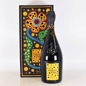 1円～★ヴーヴ クリコ ラ グランダム 2012年 草間彌生 ＊箱付 750ml 12.5% シャンパーニュ VEUVE CLICQUOT Grande Dame B120342