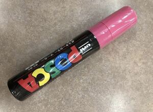 ポスカ　極太　もも　POSCA ピンク　カラーペン　マーカー　サインペン　桃