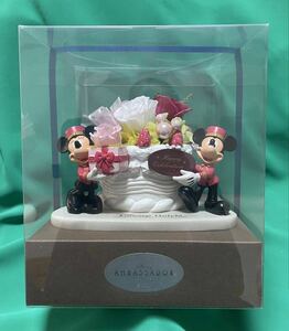 Disney ディズニー　Disney Hotels PRESERVED FLOWER プリザードフラワー　フィギュア　東京ディズニーランド　置物　現状品