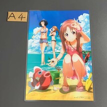 のんのんびより　ガリレイドンナ　水着　ラミネート　処理品 A4サイズ Dろろ_画像2