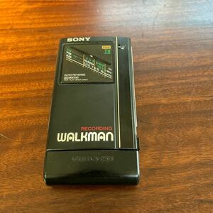 SONY WM-F404 カセットウォークマンRECORDING WALKMAN レコーディング 黒 ソニー 動作未確認 現状品