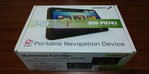 PD-navi DW-Pd741 ポータブルナビゲーション 2012年地図