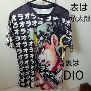 ジョジョの奇妙な冒険　第3部　Tシャツ　Lサイズ　空条承太郎　DIO　ディオ　半袖