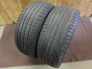 K33　総額5,800円～　7～8分山　グッドイヤーエフィセントグリップMO　225/50R17　２本セット